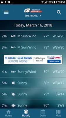 KXII Weather Authority App android App screenshot 2